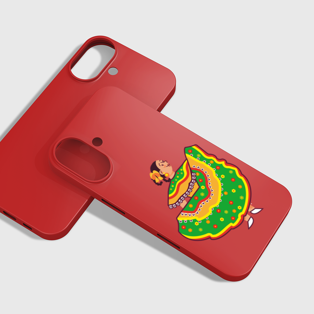 Mexican Folkloric Dancer Woman iPhone 16 Plus Case