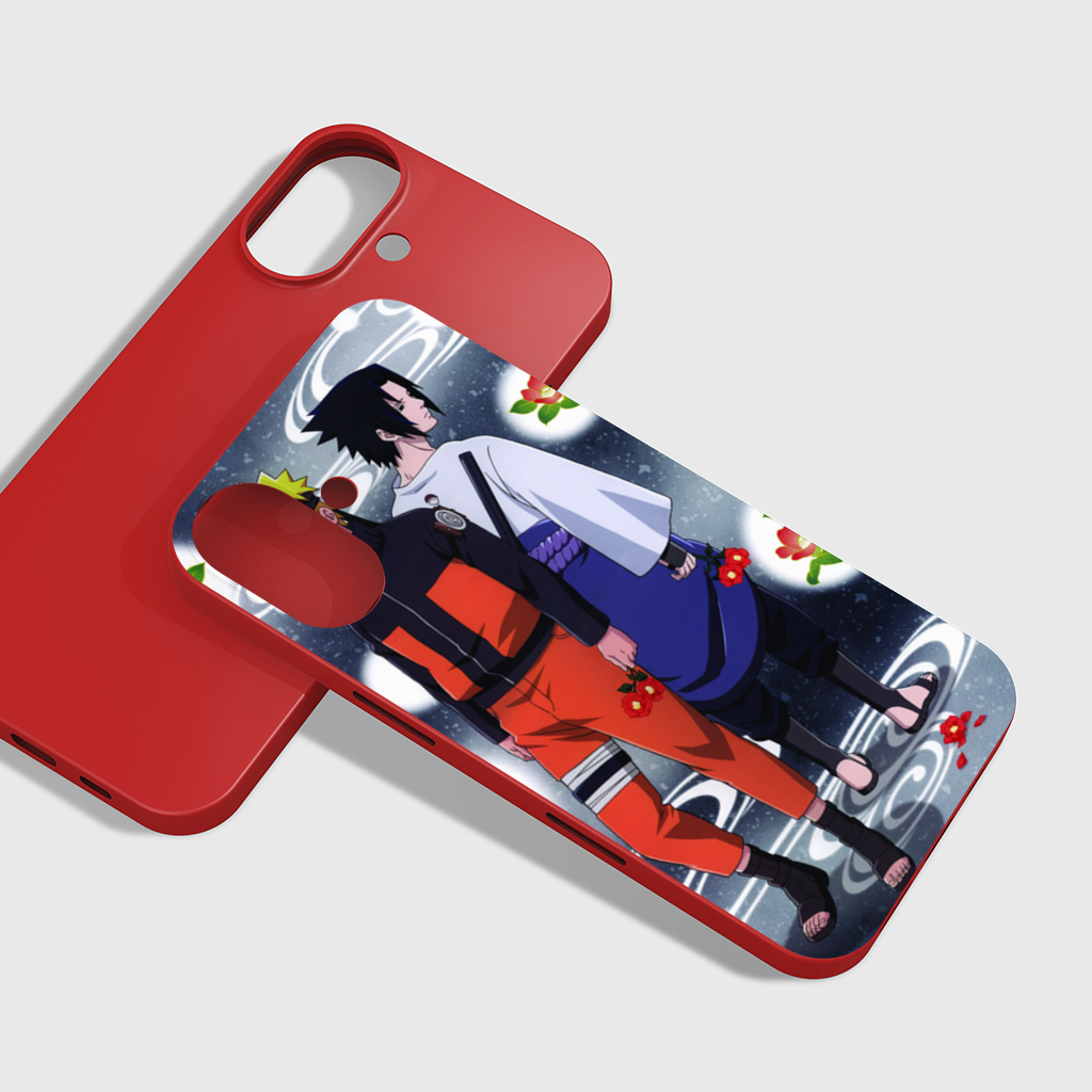 Sırt Sırta Duran İki Rakip Savaşçı iPhone 16 Plus Kılıfı