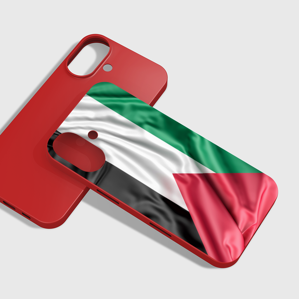 Waving Palestine Flag iPhone 16 Plus Case