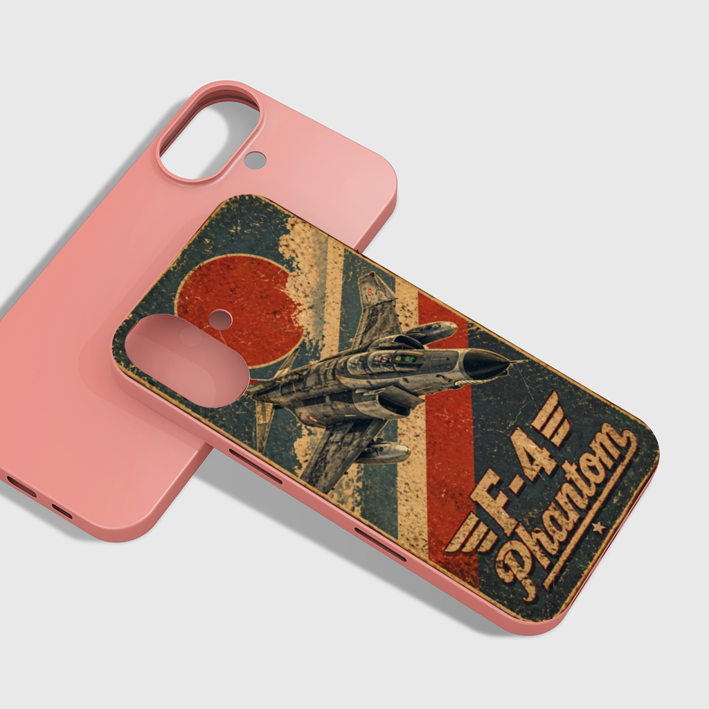 F-4 Phantom Türk Hava Kuvvetleri Retro iPhone 16 Plus Kılıfı
