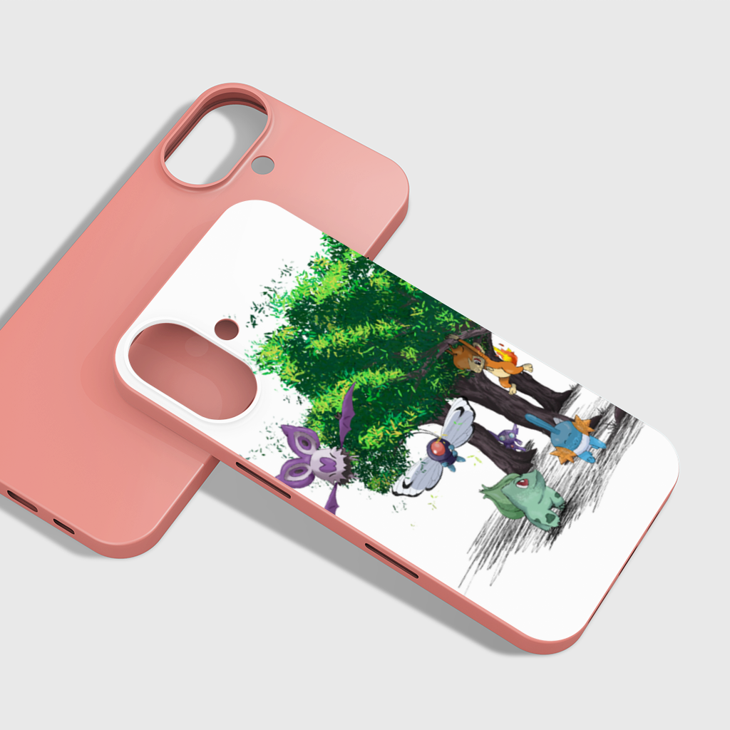 Fanmade Fakemon Characters, happy friends, anime characters iPhone 16 Plus Case