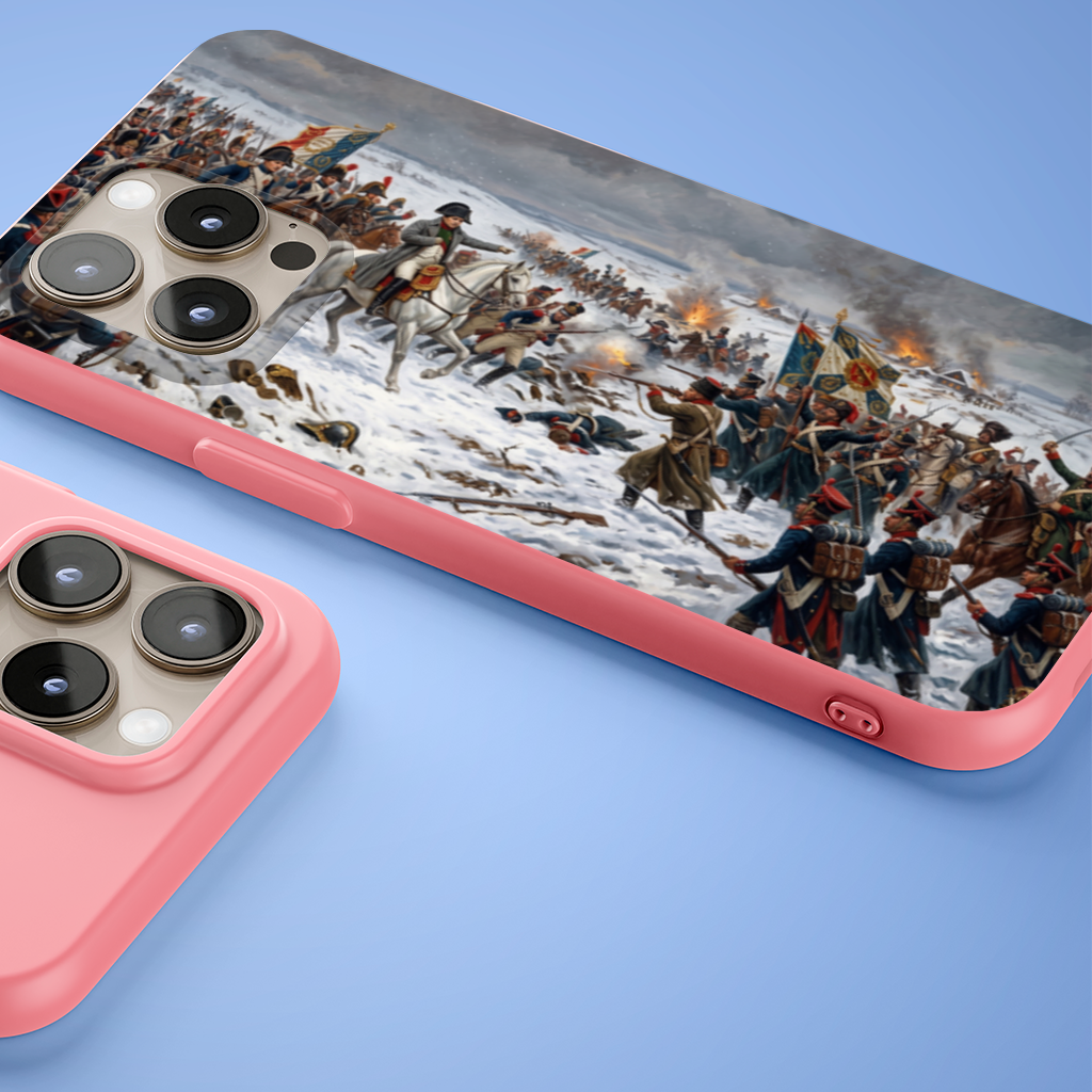 Epic Napoleon Russian Campaign iPhone 15 Pro Max Case