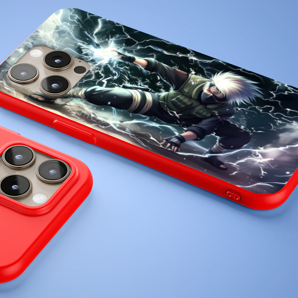 Kakashi Hatake The Roar of the Lightning Blade iPhone 15 Pro Max Case