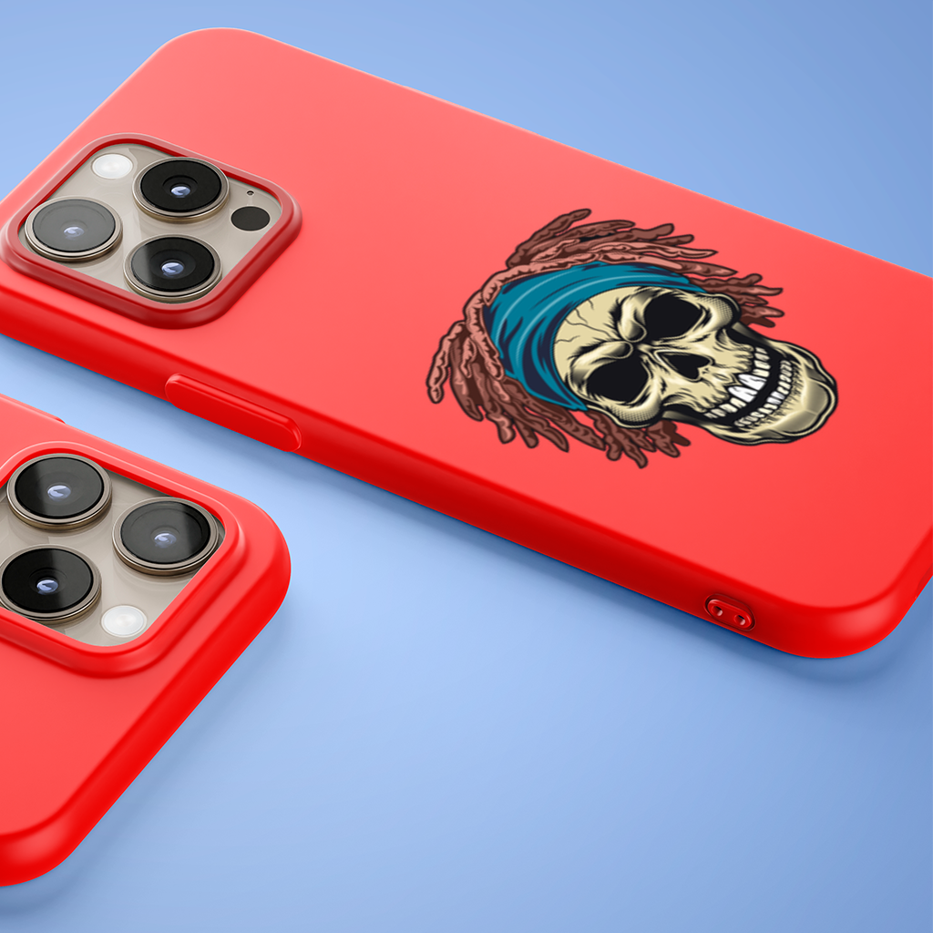 Bandana Dreadlock Skull iPhone 15 Pro Max Case