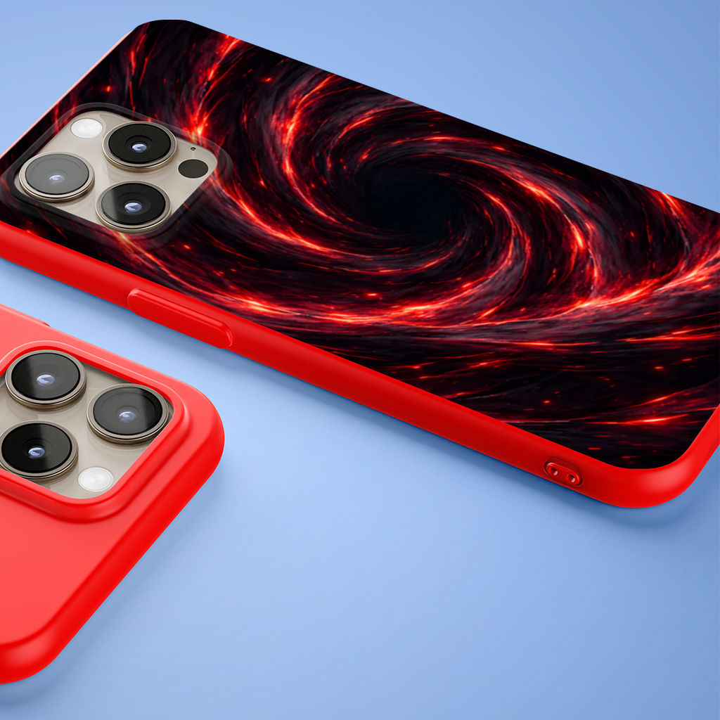 Uchiha Brothers Eternal Black Flames of Amaterasu iPhone 15 Pro Max Case