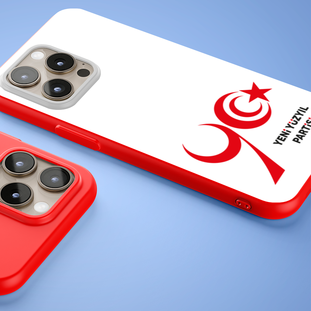 The Yeni Yüzyıl Party Logo on a White Background iPhone 15 Pro Max Case