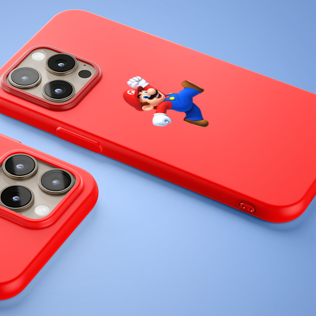Retro Pixel Hero Design iPhone 15 Pro Max Case