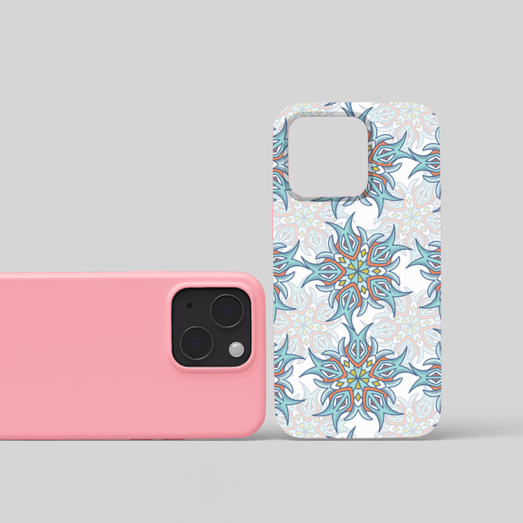 Soyut Görsel Deseni iPhone 15 Plus Kılıfı