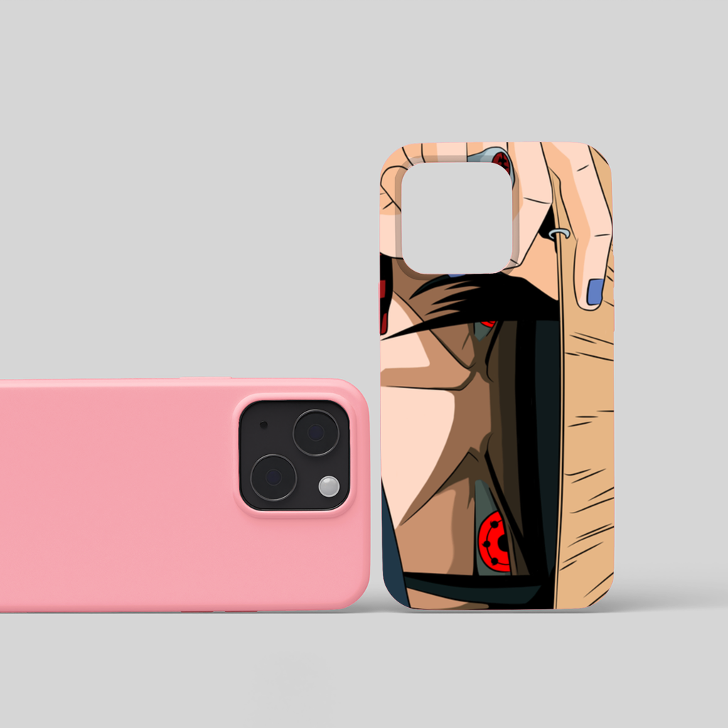 Itachi Uchiha The Eternal Mangekyo Sharingan iPhone 15 Plus Case