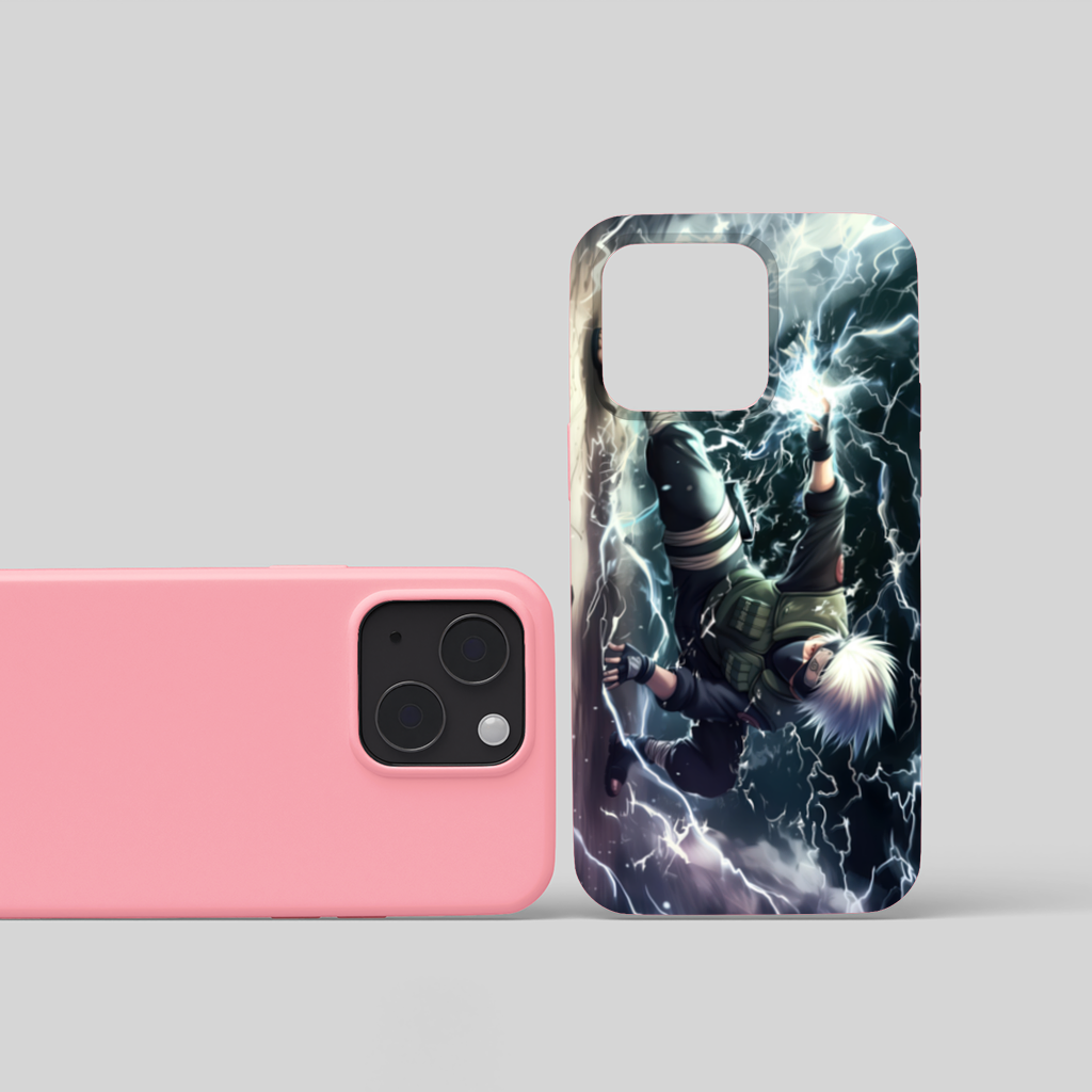 Kakashi Hatake The Roar of the Lightning Blade iPhone 15 Plus Case