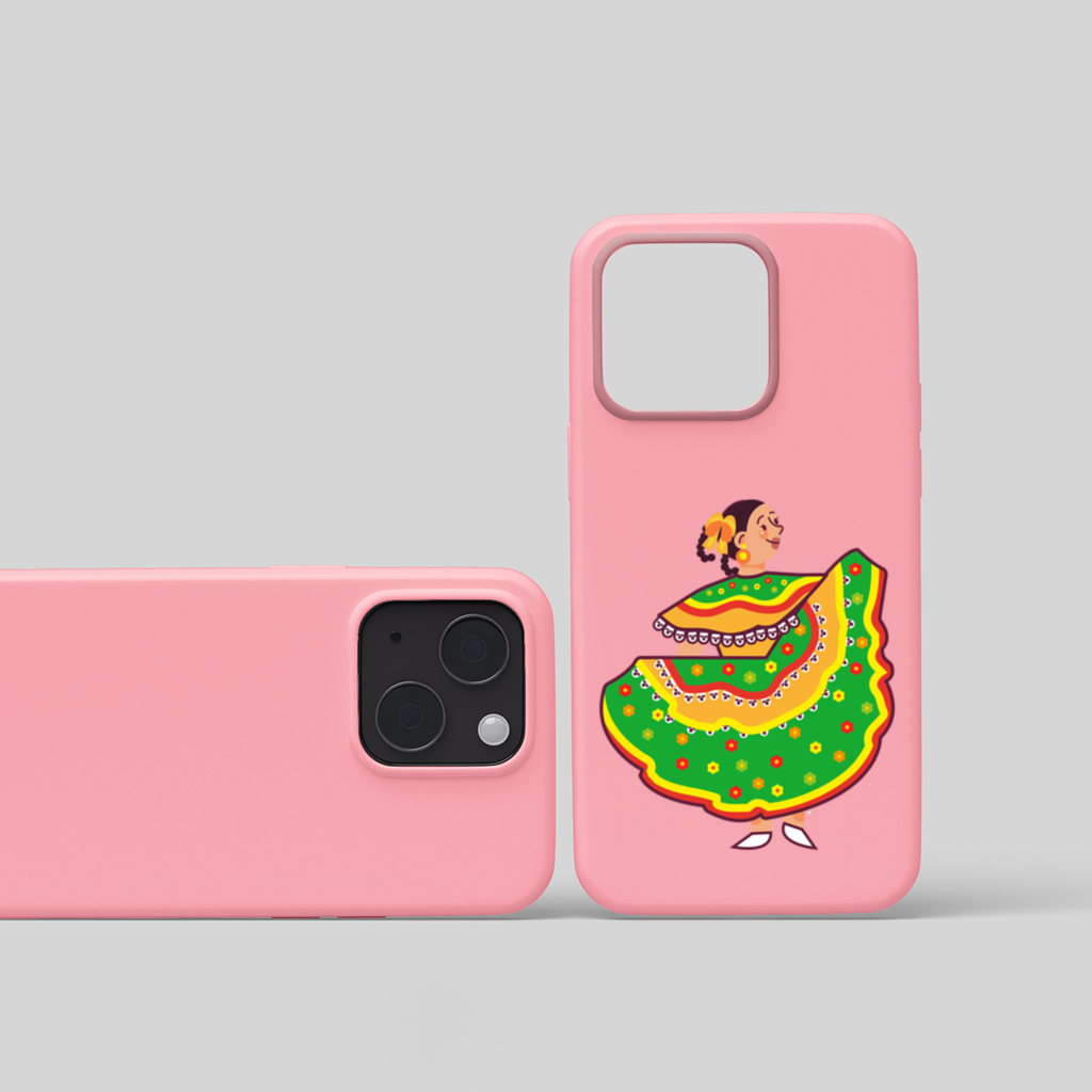 Mexican Folkloric Dancer Woman iPhone 15 Plus Case