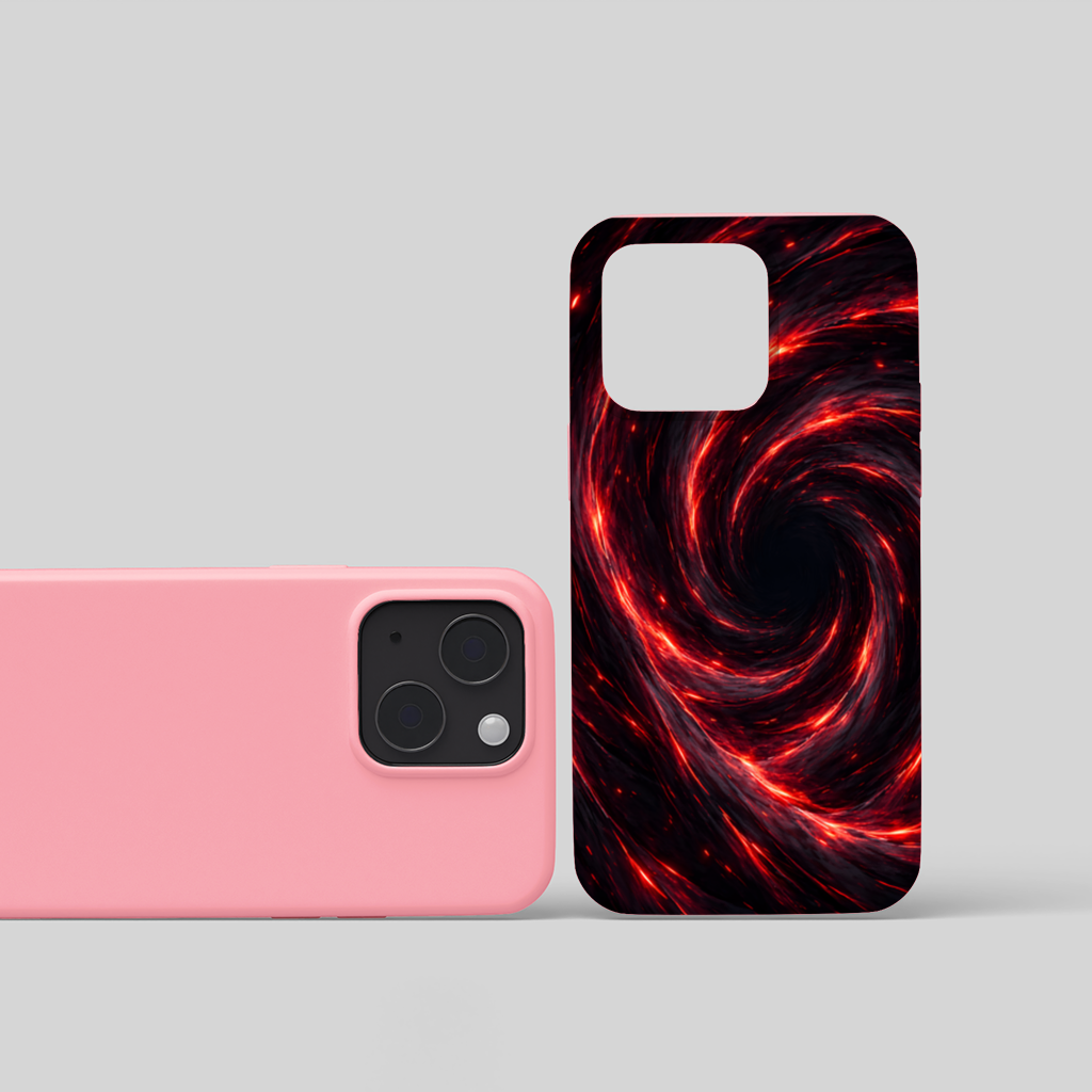Uchiha Kardeşler Amaterasunun Sönmeyen Siyah Alevleri iPhone 15 Plus Kılıfı