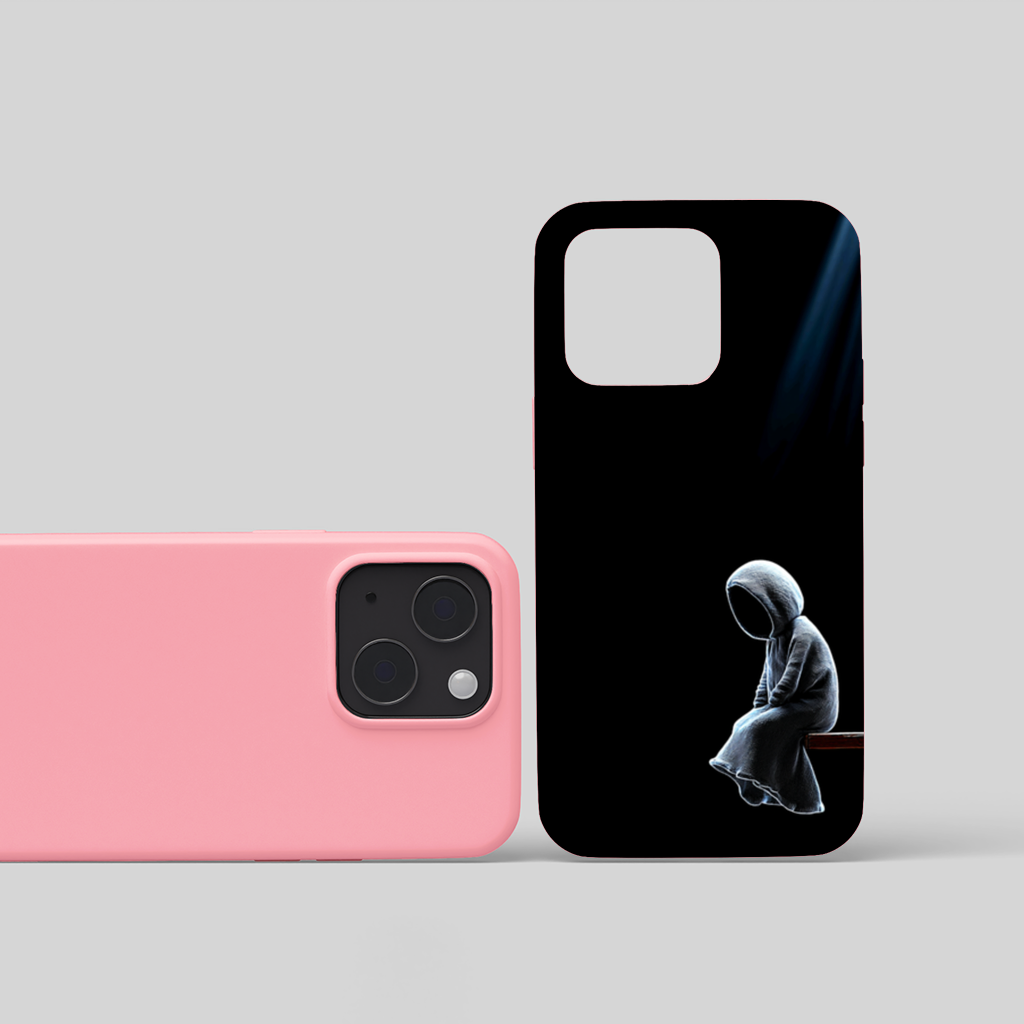 Lonely Gothic Silhouette iPhone 15 Plus Case