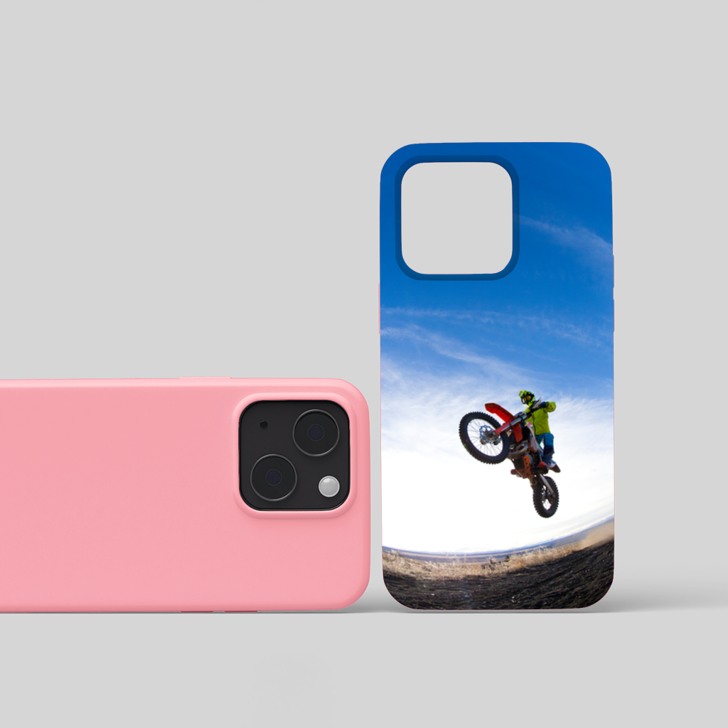 Motocross Mid Air Jump iPhone 15 Plus Case