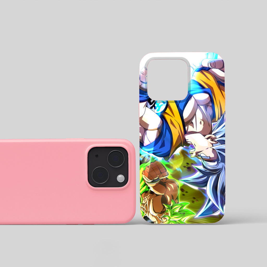 Powerful Warriors Energy Duel iPhone 15 Plus Case