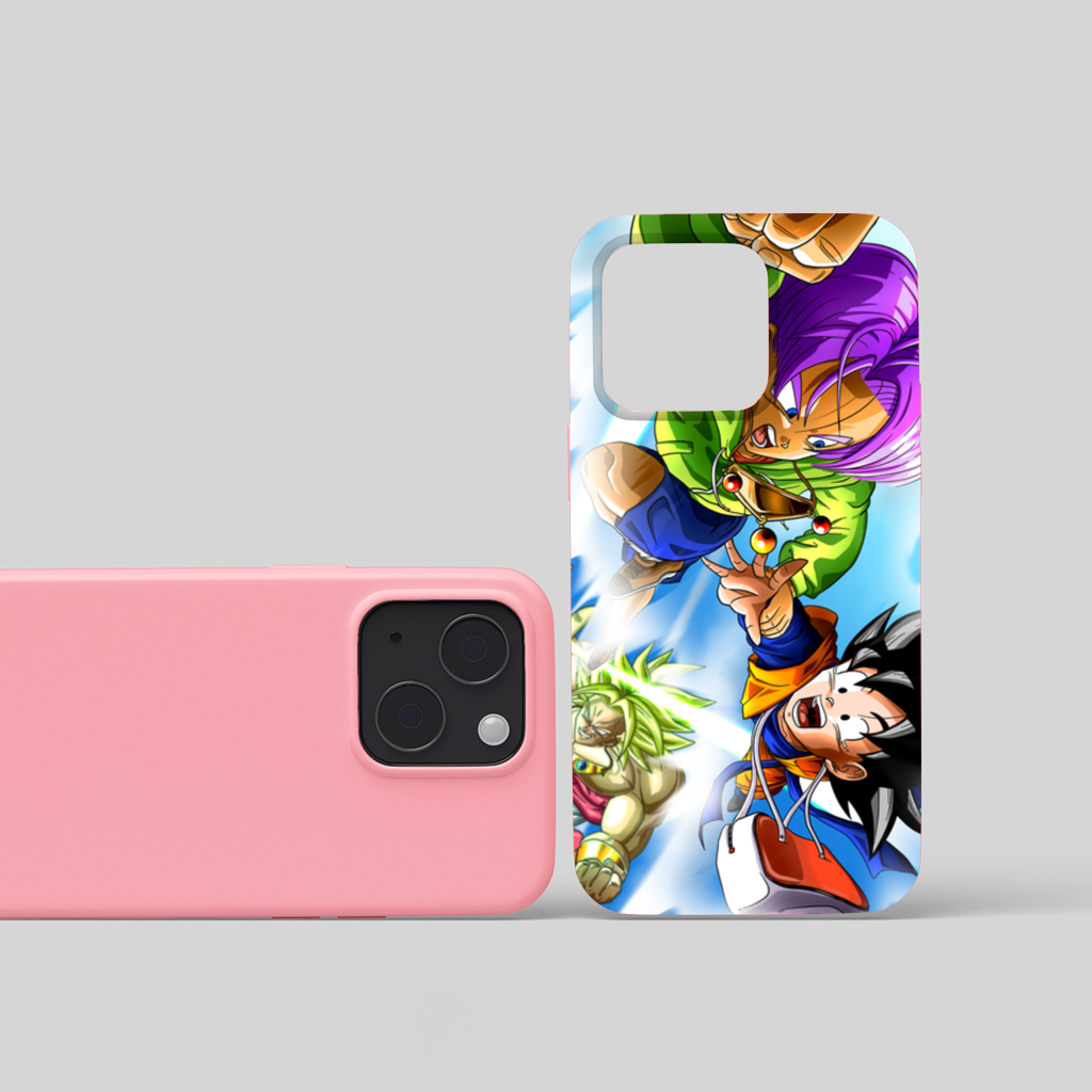 Energy Blast Anime Sky Battle iPhone 15 Plus Case