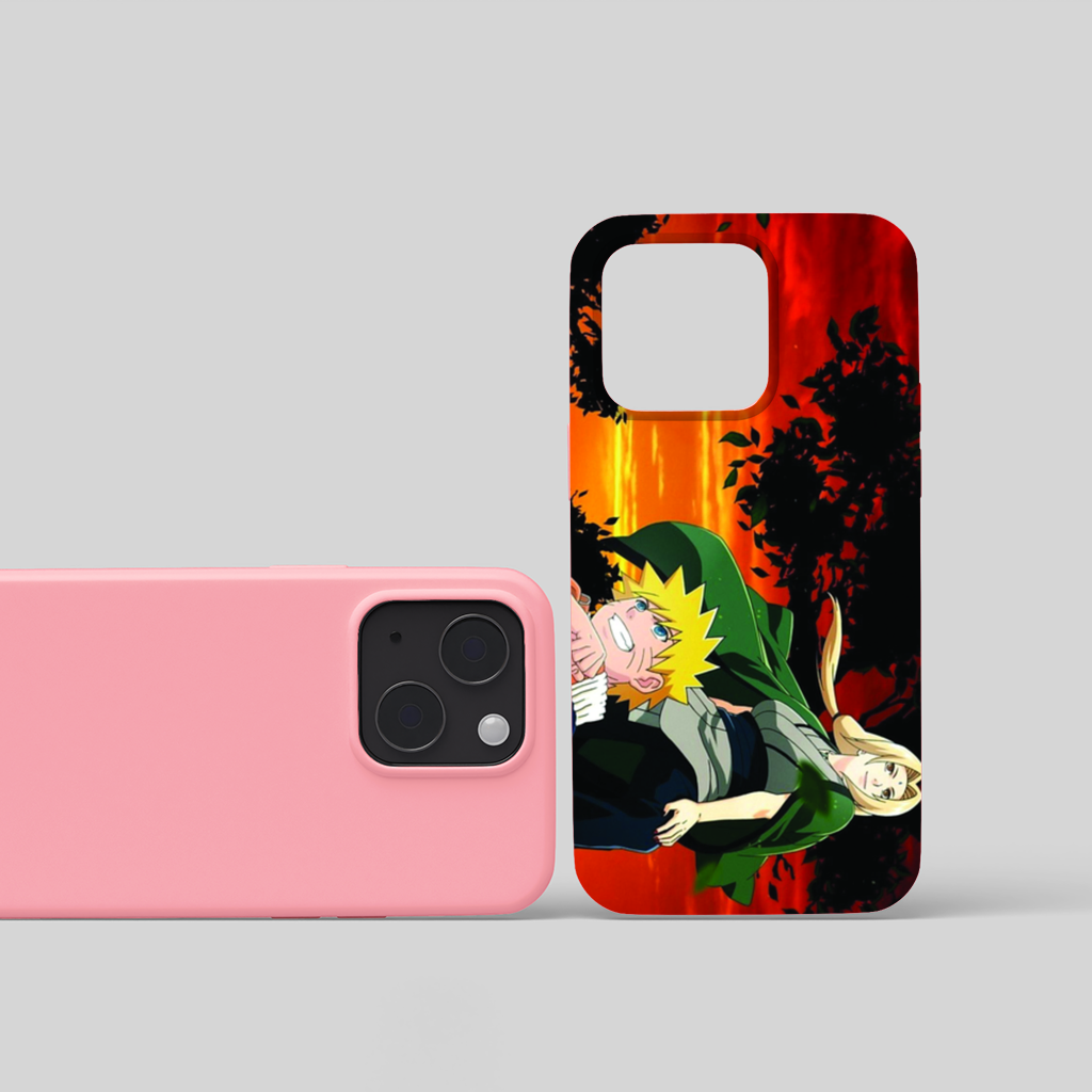 Orange Jacket Warrior Red Sunset iPhone 15 Plus Case