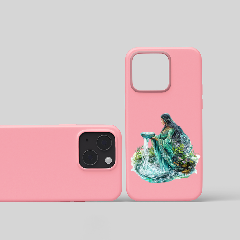Ethereal Water Goddess iPhone 15 Plus Case