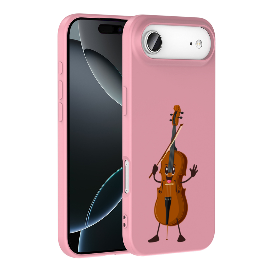 Happy Cello Character Art Design İphone 17 Air Case