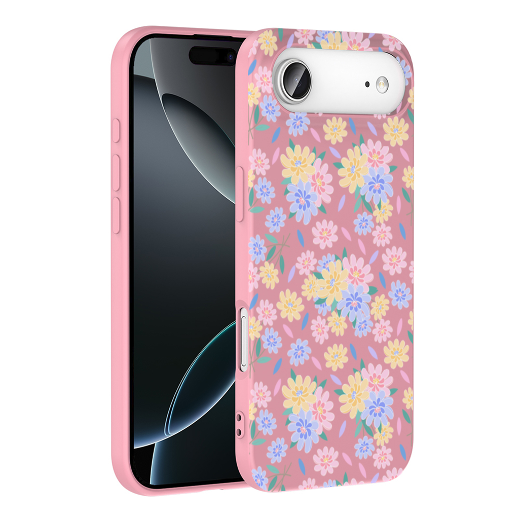 Colorful Pastel Spring Floral Pattern İphone 17 Air Case