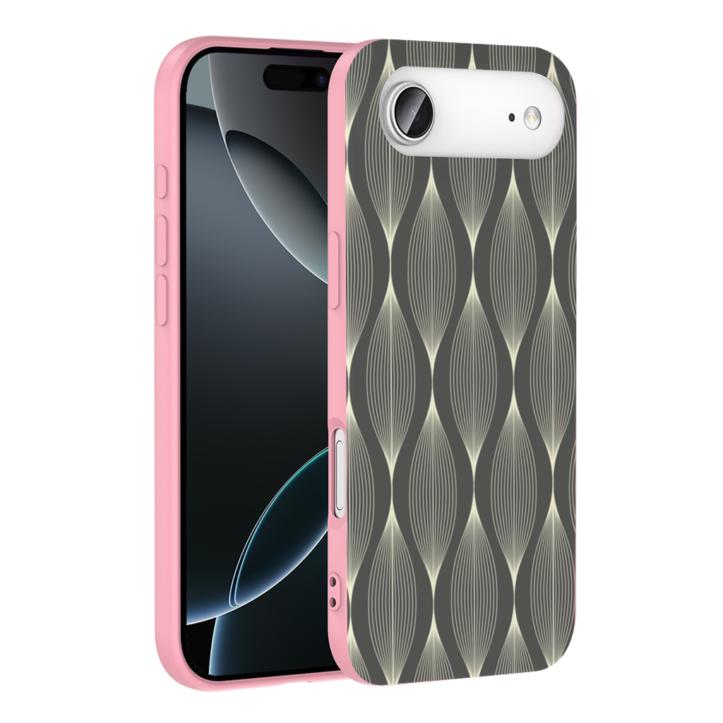 Art Deco Geometric Wavy Pattern İphone 17 Air Case