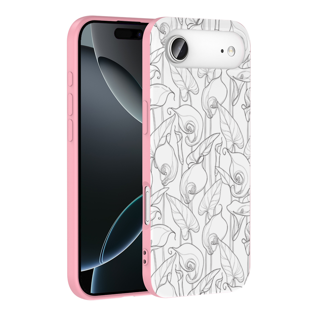 Calla Lily Sketch İphone 17 Air Case