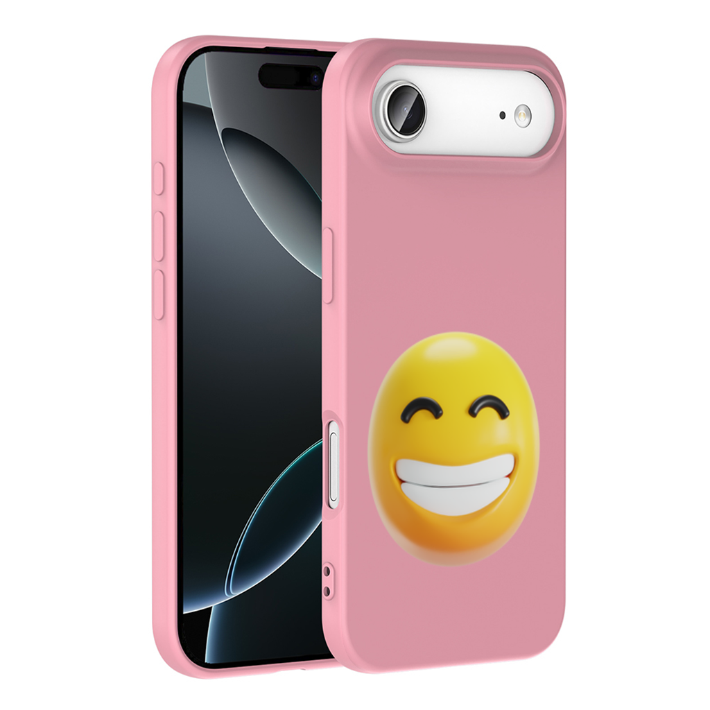 3D Smiling Emoji İphone 17 Air Case