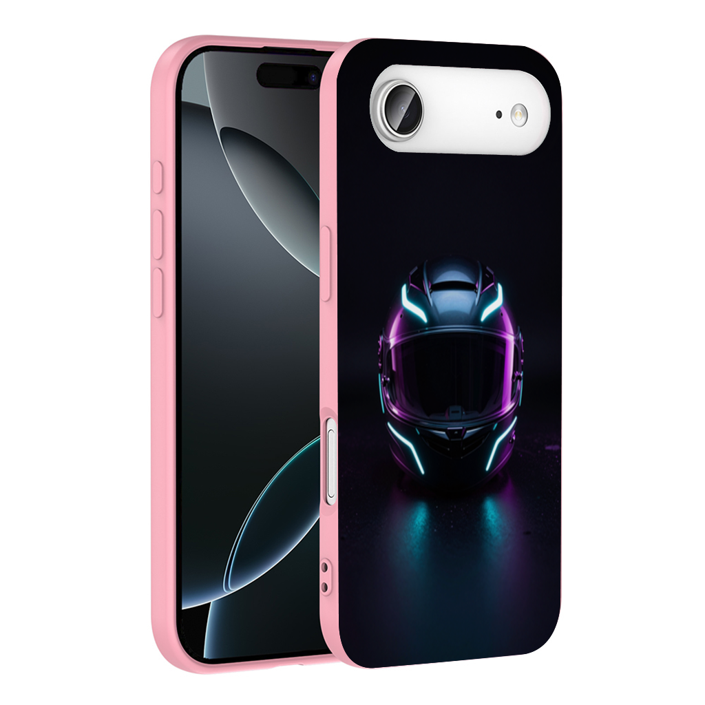 Minimalist Full Face Motorcycle Helmet İphone 17 Air Case