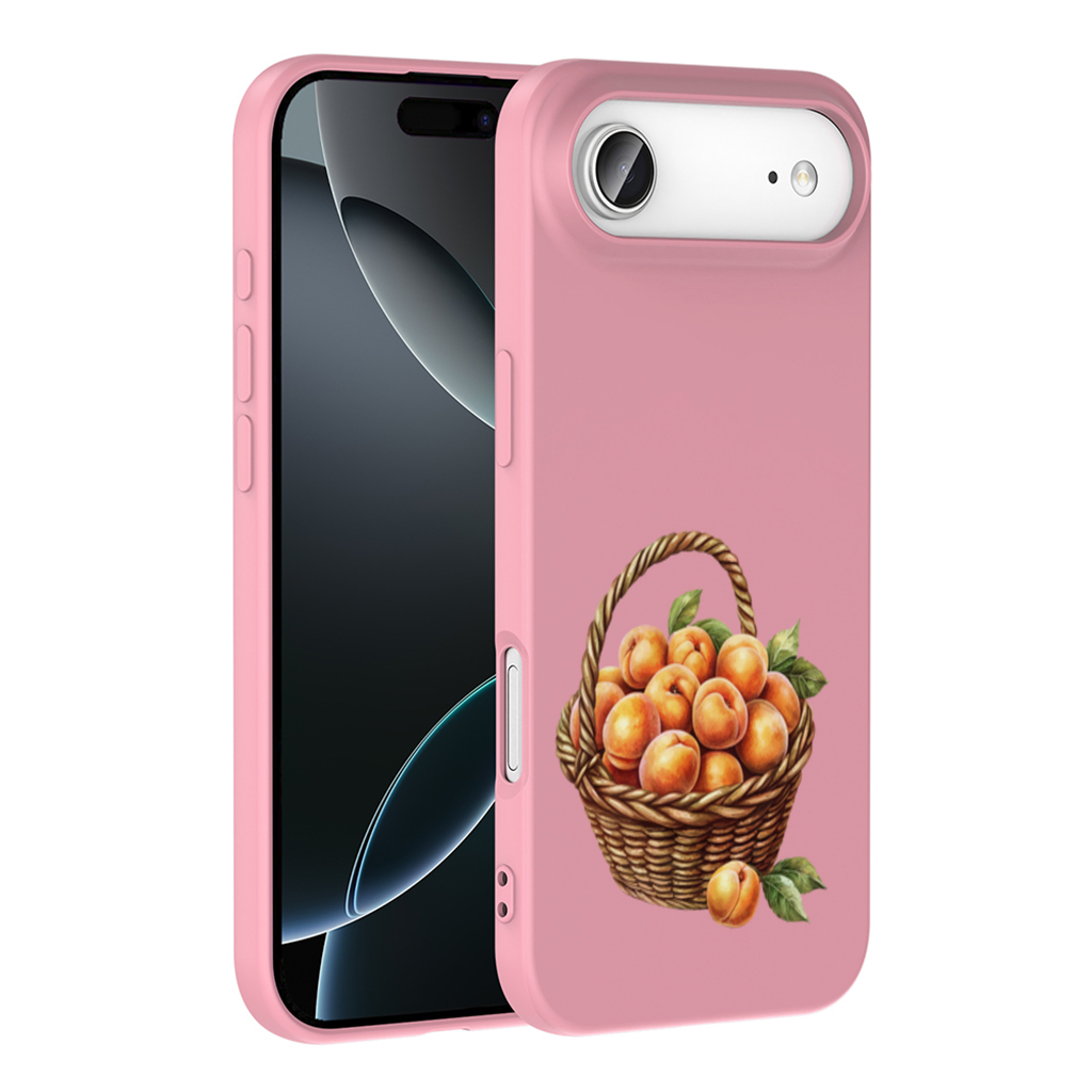 Fresh Peaches in Wicker Basket İphone 17 Air Case