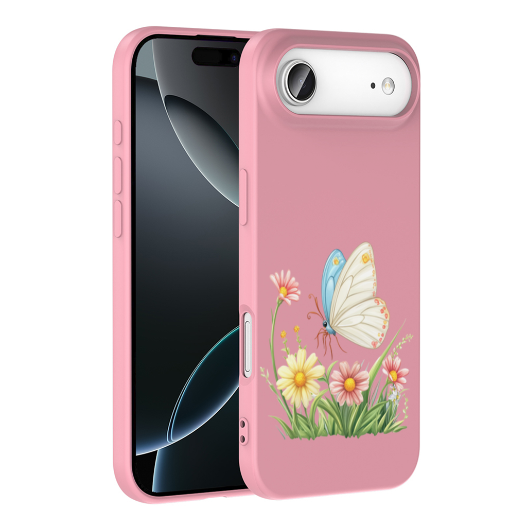 Whimsical Pastel Butterfly and Wildflowers İphone 17 Air Case