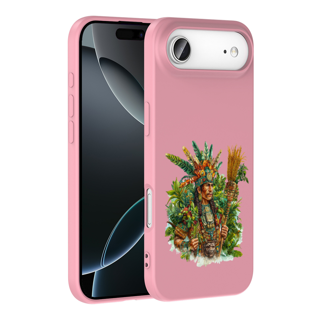 Mayan Maize Priest with Feather Headdress İphone 17 Air Case