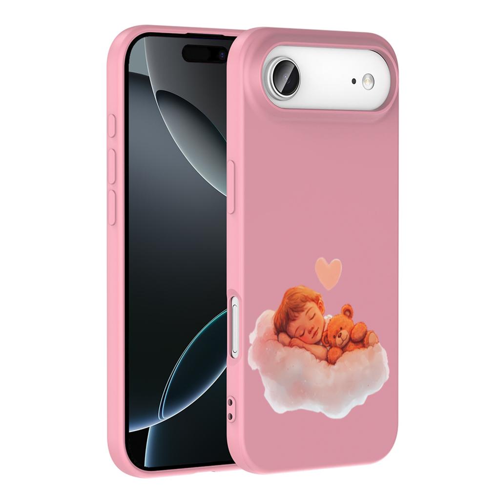 Sleeping Baby on Cloud with Teddy Bear İphone 17 Air Case