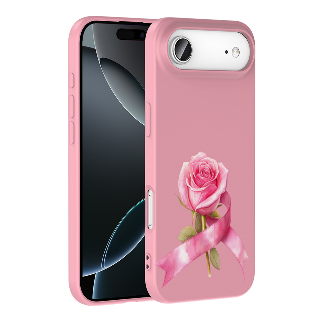 Breast Cancer Awareness Pink Rose İphone 17 Air Case