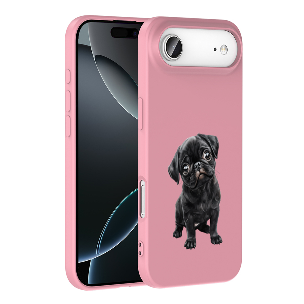 Innocent Black Pug Puppy İphone 17 Air Case