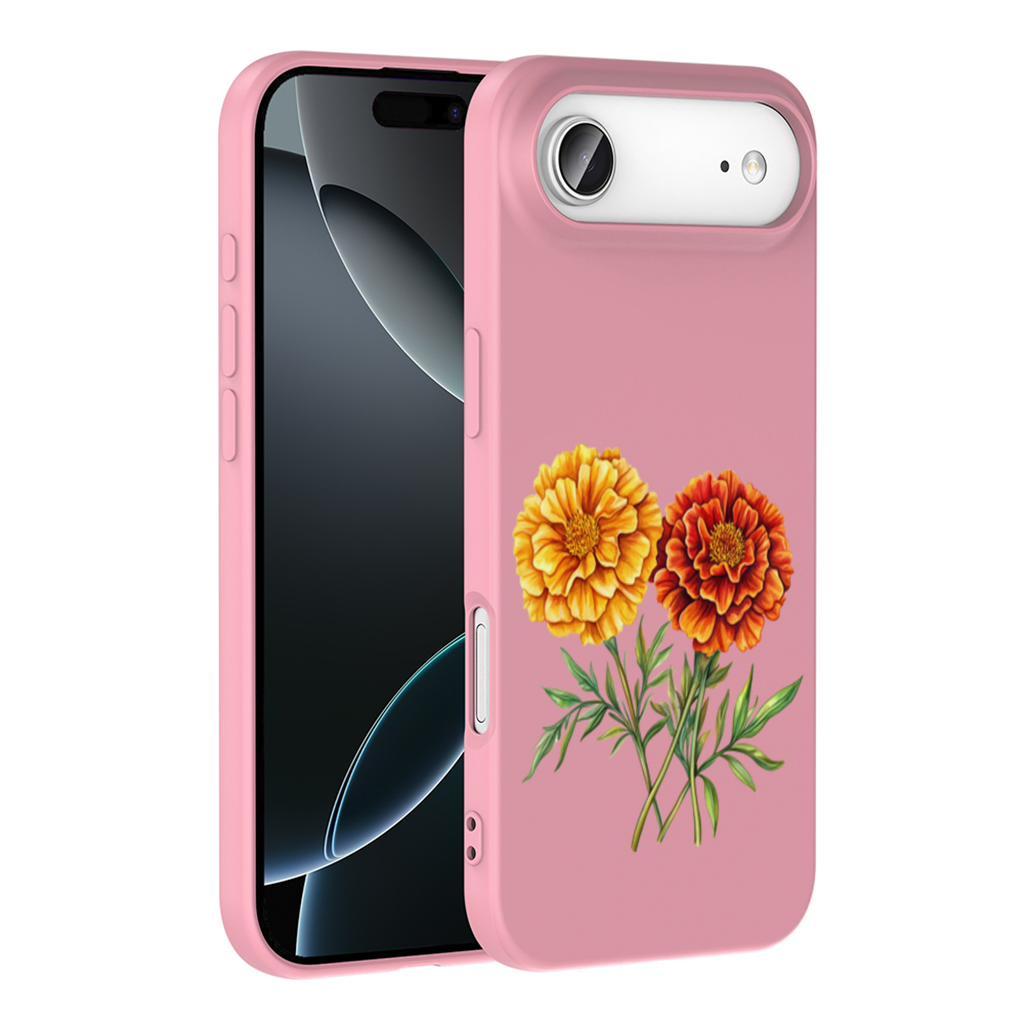 Botanical Yellow Orange Marigold İphone 17 Air Case