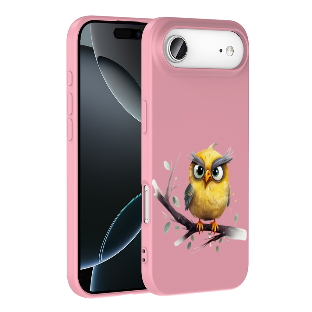 Grumpy Yellow Owl İphone 17 Air Case