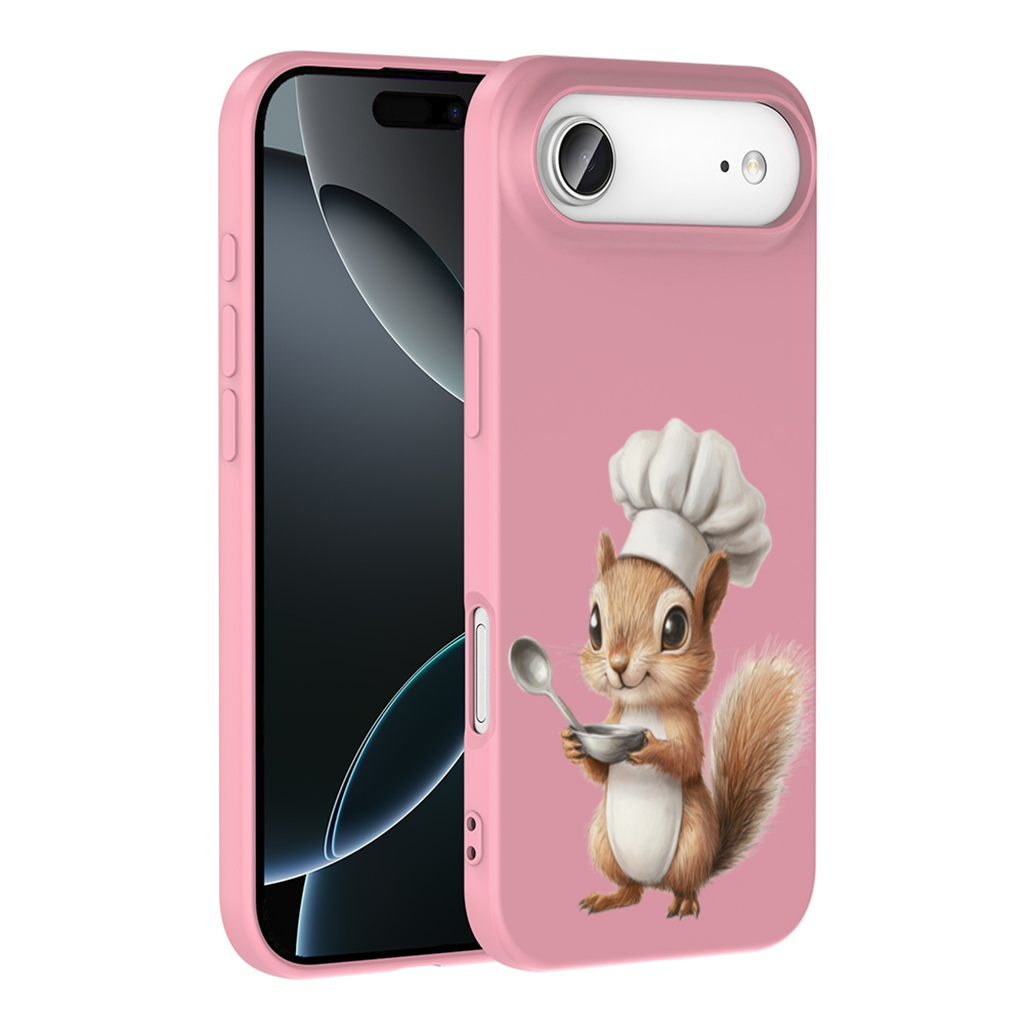 Whimsical Little Chef Squirrel İphone 17 Air Case