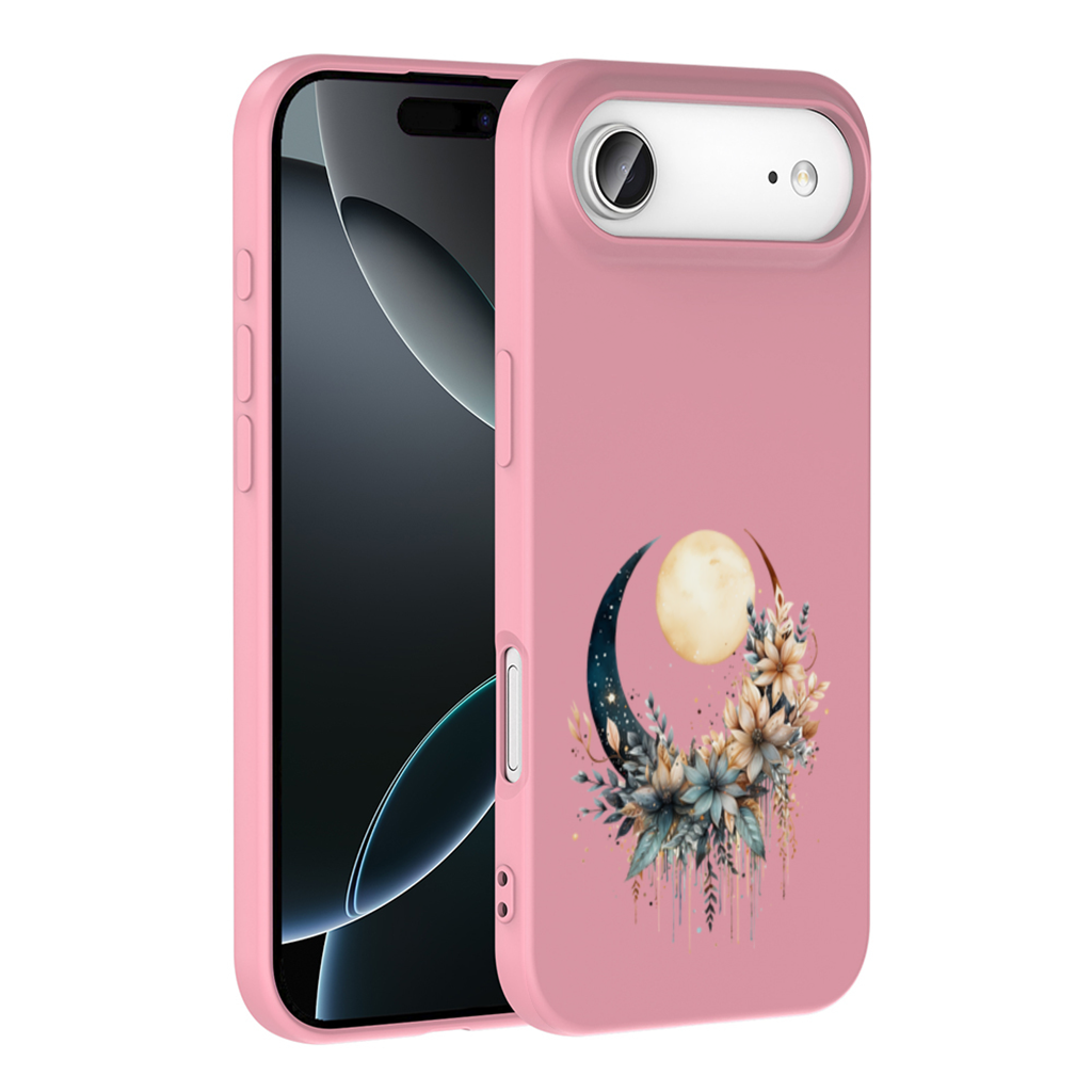 Celestial Boho Moon Floral İphone 17 Air Case