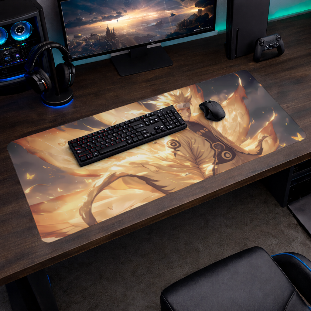 Naruto Uzumaki Kurama Chakra Mode Awakening Mouse Pad