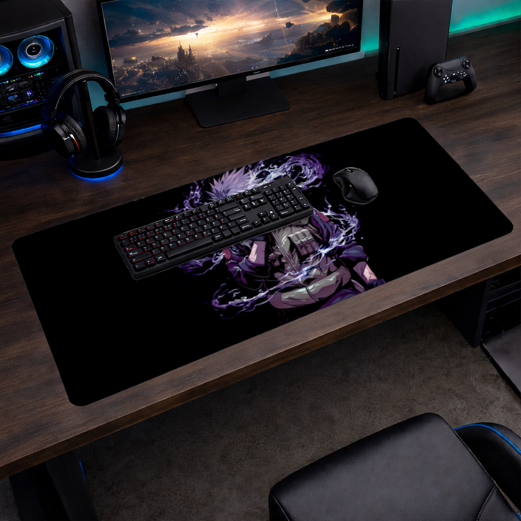 Kakashi Hatake Mor Şimşeklerin Yükselişi Mouse Pad