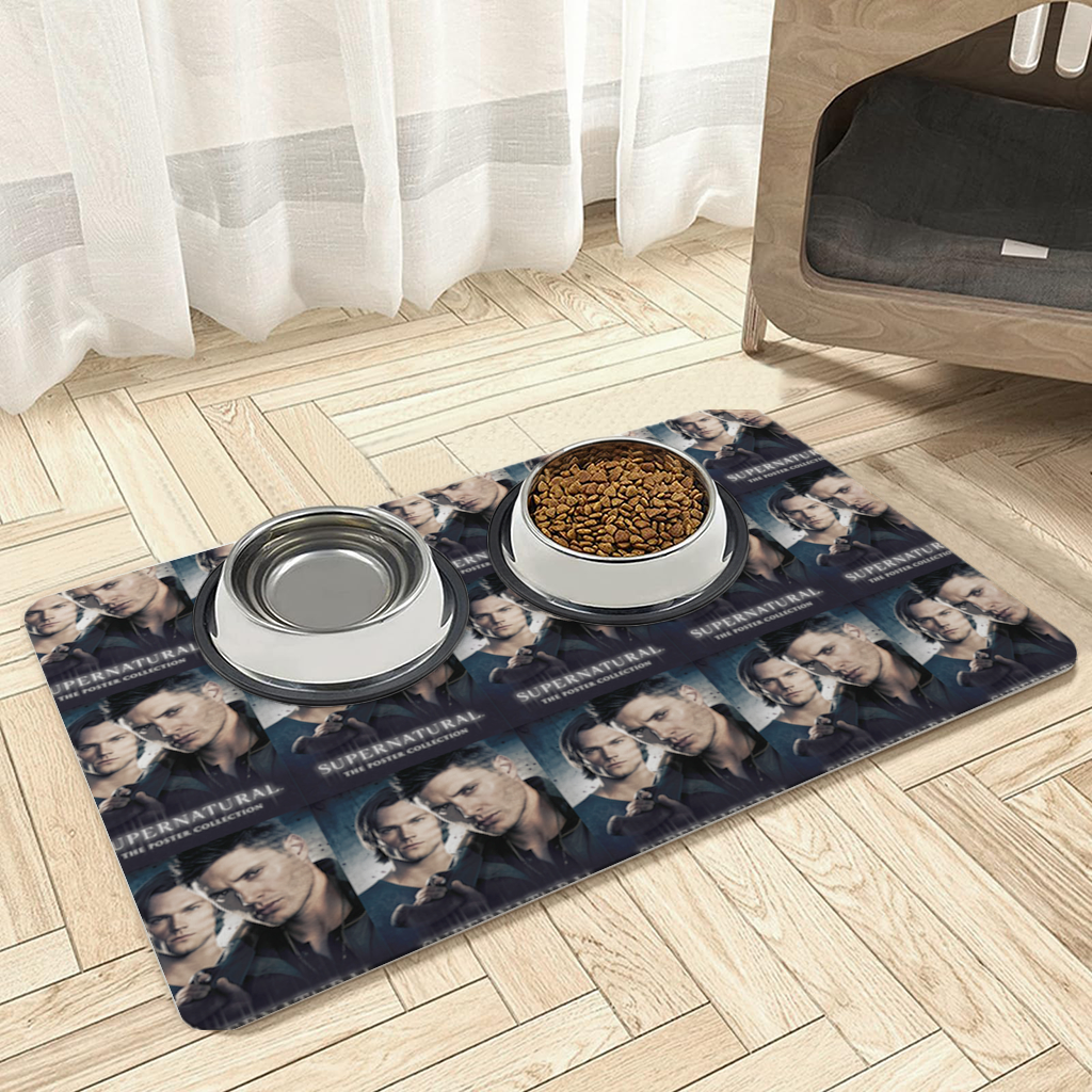Supernatural Desing Pet Feeding Mat