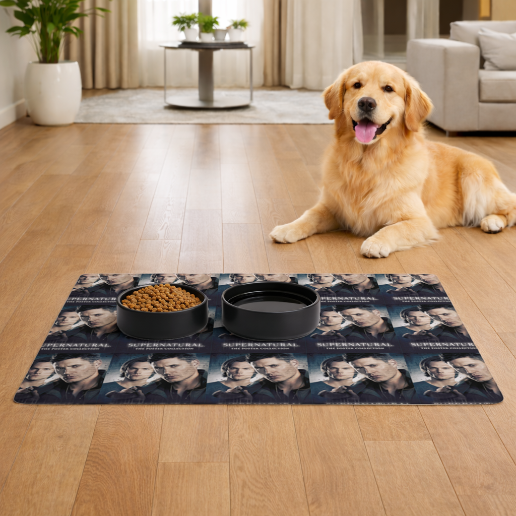 Supernatural Desing Pet Feeding Mat