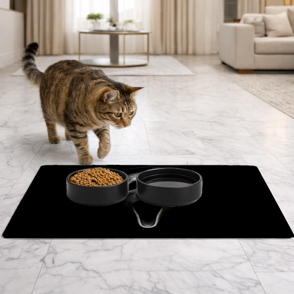 Ghostface The Scream from the Shadows Pet Feeding Mat