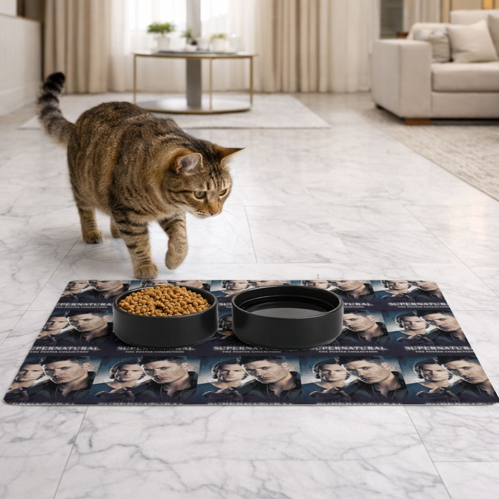 Supernatural Desing Pet Feeding Mat