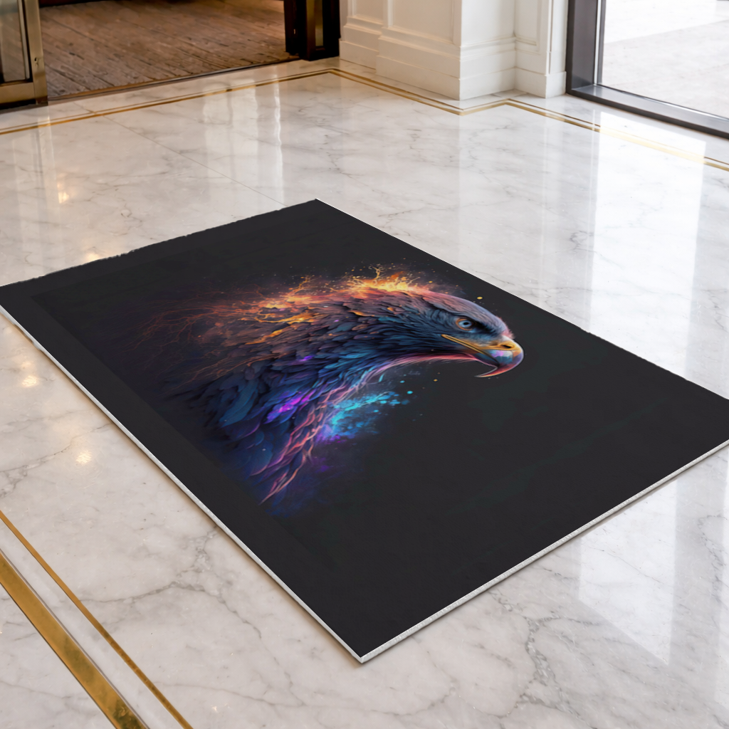 Eagle image A symbol of strength and freedom. Doormat