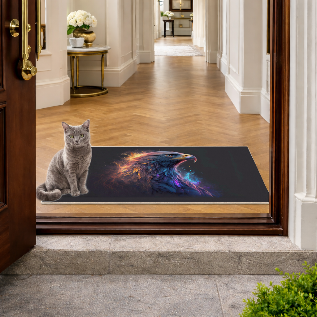 Eagle image A symbol of strength and freedom. Doormat