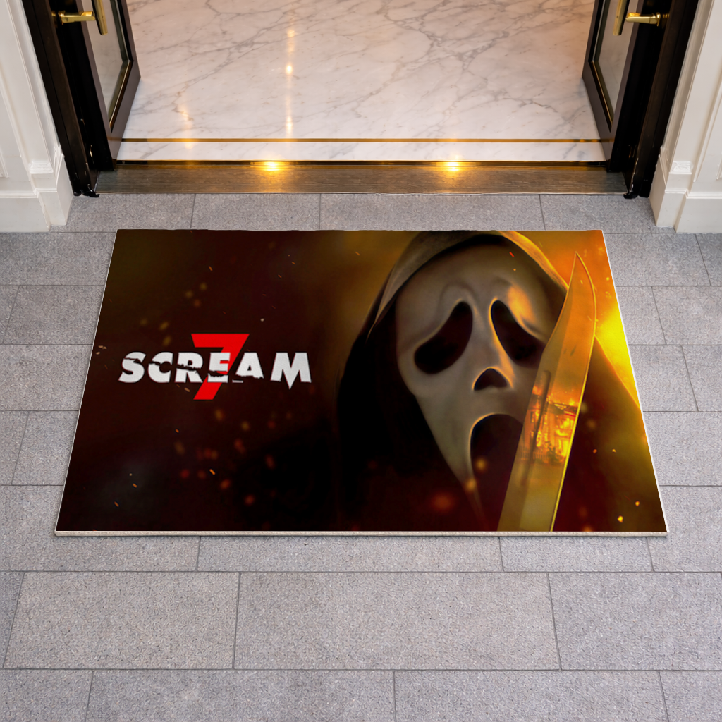 Horror Movie Ghost Fan Art Doormat