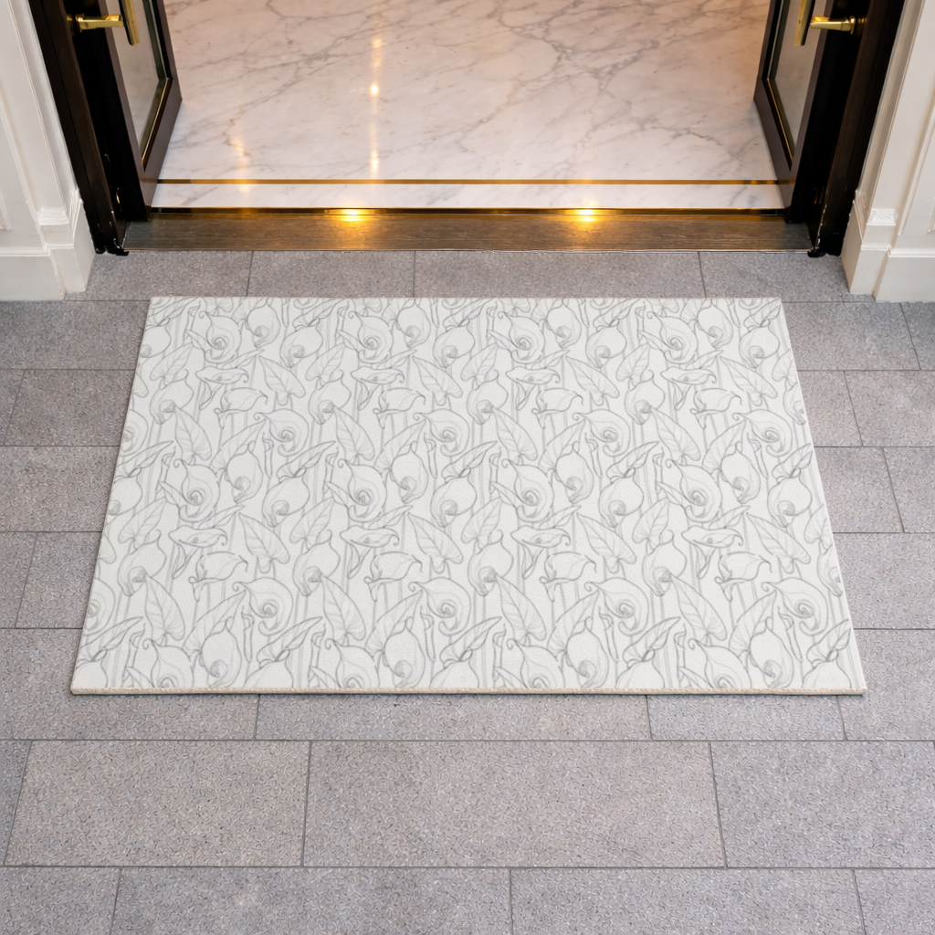 Calla Lily Sketch Doormat