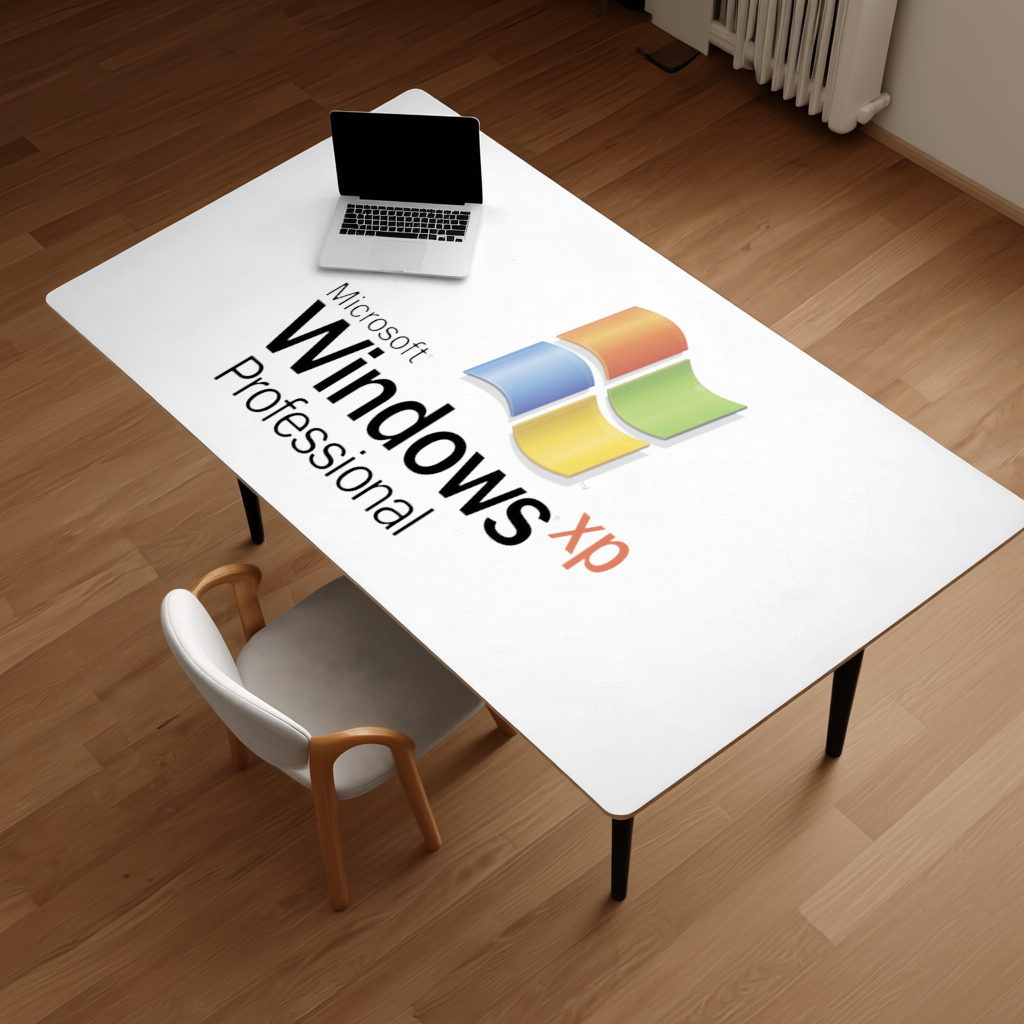 Digital Nostalgia Windows XP Iconic Logo Desk Pad