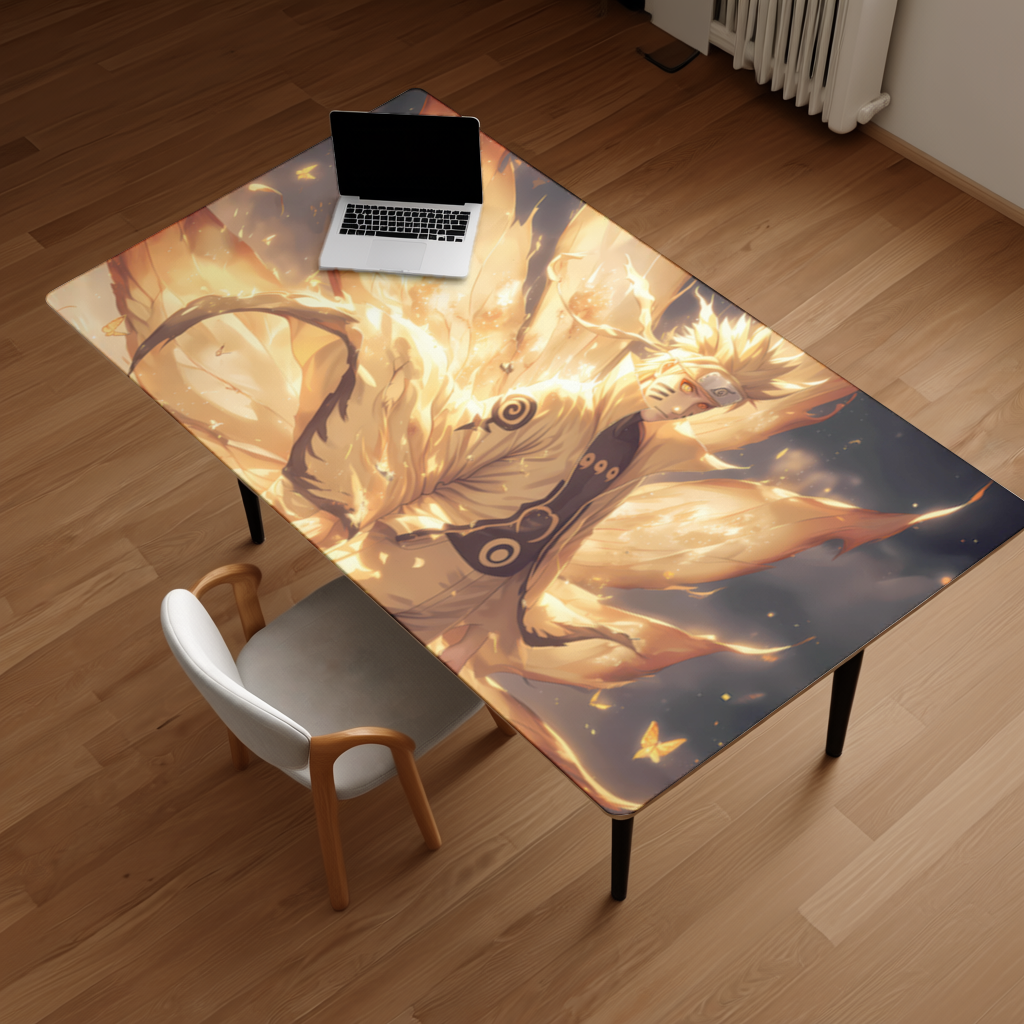 Naruto Uzumaki Kurama Chakra Mode Awakening Desk Pad